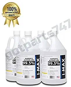 Disinfectant Alcohol - IPA 99.5% (4-1 Gallon) $175 + $110 shipping includes the HAZMAT FEES!