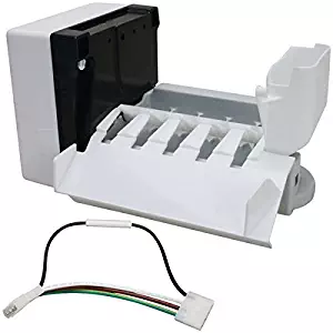 Exact Replacement Parts 0 ERW10190961 Ice Maker for Whirlpool Refrigerators, White