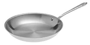 All-Clad 5112 Stainless Steel Fry Pan Cookware, 12-Inch, Silver