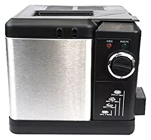 NESCO DF-25, Deep Fryer, Stainless Steel, 2.5 liter, 1600 watts