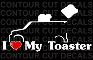 I LOVE MY Toaster Sticker [Automotive]