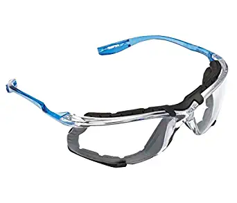 3M VC220AF Virtua CCS 2.0 Diopter Safety Glasses with Clear Frame, Clear Polycarbonate Anti-Fog Lens and Foam Gasket Attachment, English, 30.68 fl. oz, Plastic, 7.5" x 9.8" x 9.5"