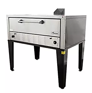 Peerless Ovens Floor Model CW100P Single Door Pizza Oven - Gas Fired - Natural Gas - CANOPY VENT