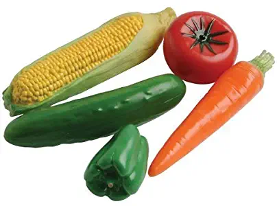 from The Garden - Vegetables 5 pc. Realistically Sized Plastic Play Food
