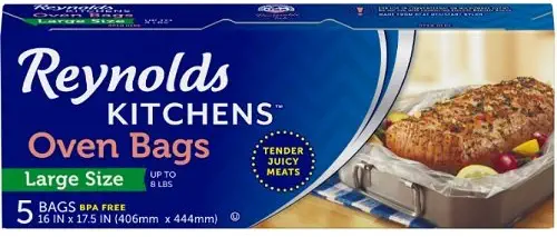 Reynolds Kitchens Large Oven Bags, 16x17.5 Inch, 12 Packs of 5 Count