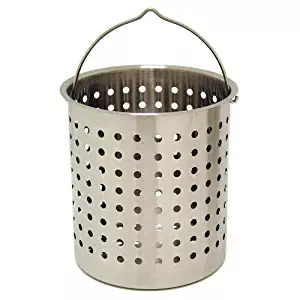 Perforated Basket 24 Qt Stainless Steel