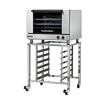 Moffat E27M3/SK2731U Turbofan Electric Countertop Convection Oven, (3) Full Size Sheet Pan Capacity With SK2731U Stand