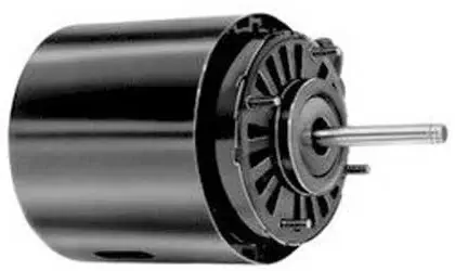 Fasco D471 3.3" Frame Open Ventilated Shaded Pole Refrigeration Fan Motor with Sleeve Bearing, 1/20HP, 1550rpm, 208-230V, 60Hz, 1.1 amps