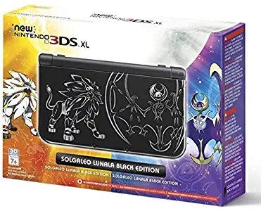 Nintendo New 3DS XL Solgaleo Lunala Black Edition - World Edition