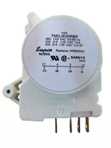 Supco SC955 Defrost Timer GE Exact WR9X502 (1-Pack)