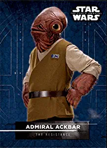 2016 Star Wars The Force Awakens Series Two Character Stickers #15 Admiral Ackbar