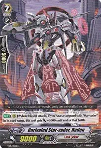 Cardfight!! Vanguard TCG - Unrivaled Star-vader, Radon (TD1/006EN) - Trial Deck 11: Star-vader Invasion