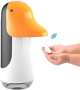 DWXN Automatic Soap Dispenser 260ml Hand Wash Dispenser Sensor USB Charging Penguin-Shaped Pump Dispenser Bottles