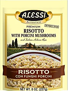 Alessi Funghi Risotto with Porcini Mushrooms, 8-Ounce Packages (Pack of 6)
