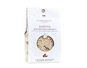 Risotto with porcini mushrooms and carnaroli rice