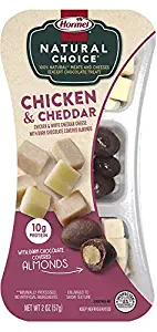 Hormel Natural Choice Oven Roasted Chicken & White Cheddar With Chocolate Covered Pretzels, 2 Oz