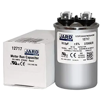 JARD Replacement for Discontinued Genteq 628318-308 30 MFD 370V Magnetek Motor Capacitor