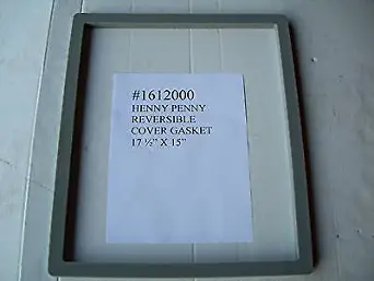 1612000 Cover Gasket 17.5"X15"Reversible Fits *Henny Penny Fryer Mod.500,561,600