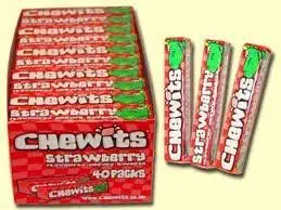 Chewits Strawberry, 40 Count