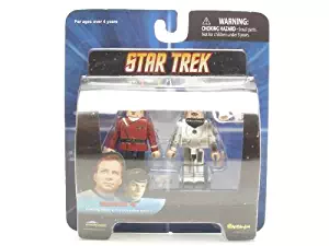 Star Trek Diamond Select Toys Series 4 Minimates Admiral Kirk and Duty Uniform Scotty