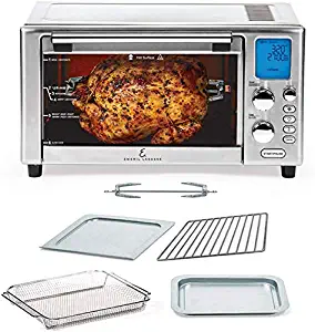 Emeril Lagasse Power Air Fryer Oven 360 | 2019 Model | 9-in-1 Multi Cooker | Free Emeril’s Recipe Book Included |Digital Display, Slick Design, Ultra Quiet, 12 Preset Programs | With Special 1 Year Warranty | As Seen On TV