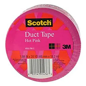 Scotch Duct Tape, Pink, 1.88-Inch by 20-Yard