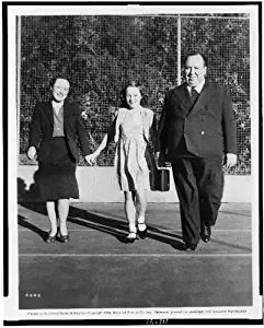 Infinite Photographs Photo: Alfred Hitchcock, Bel Air Estate,Alma Reville, 1942