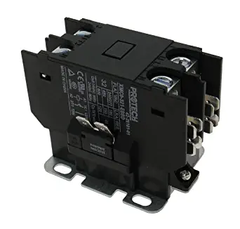 OEM Replacement for Rheem Single Pole / 1 Pole 30 Amp 24V Coil Condenser Contactor 42-20618-01