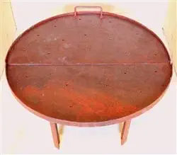 Baffle Burner Plate for Tandoor Clay Oven with legs - Different Sizes Available (18" Diameter)