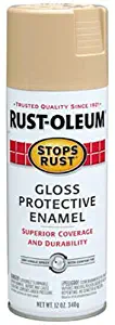 Rust-Oleum 7771830 Stops Rust Spray Paint, 12-Ounce, Gloss Sand
