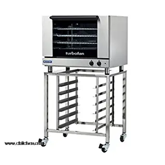 Moffat E28M4/SK2731U Turbofan Electric Countertop Convection Oven, (4) Full Size Sheet Pan Capacity With SK2731U Stand