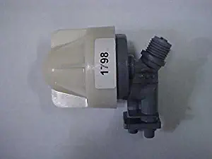 Kenmore 7253808 Water Softener Nozzle and Venturi Assembly Genuine Original Equipment Manufacturer (OEM) Part Cream and Gray