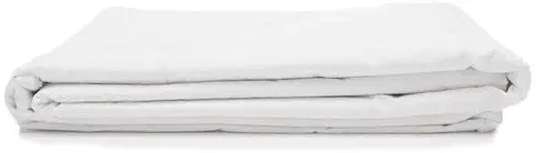 Uniwaresal Cotton 400 Thread Count Breathable 100% Cotton Flat Sheet (Full_White)