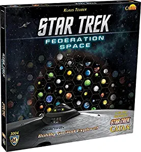 Star Trek Federation Space, A Two Map Expansion for Star Trek Catan