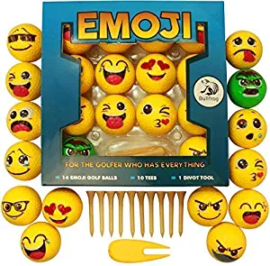 Emoji Golf Balls Gift Edition - Deluxe
