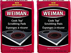 Weiman Cook Top Scrubbing Pads (2 Pack)