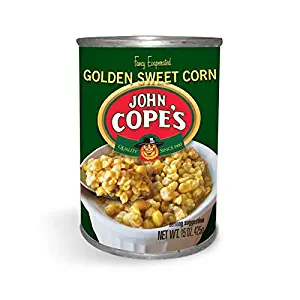 Copes Corn Golden 15-Ounce Cans (Pack of 2 Cans)