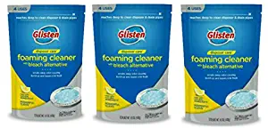 Summit Brands Glisten Disposer Care Foaming Cleaner, Lemon Scent, 3 Pack (12 Uses)