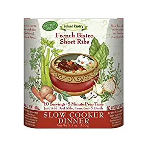 Slow Cooker Dinner French Bistro Short Ribs, Gluten-Free
