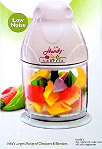 LUMIX Lee Handy Compact Blender Chopper For Your Kitchen (2 Jars) (Made In INDIA)