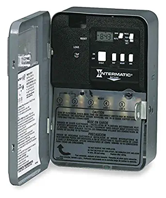 INTERMATIC Electronic Water Heater Timer, 30 Amps, 240VAC Voltage, Number of Channels: 1