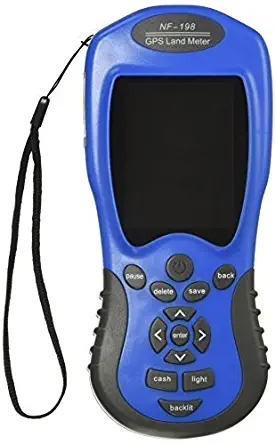 Noyafa NF-198 GPS Test Devices GPS Land Meter Can Display Measuring Value, Figure Track and Automatically Calculate Price Measurement (Include Battery)