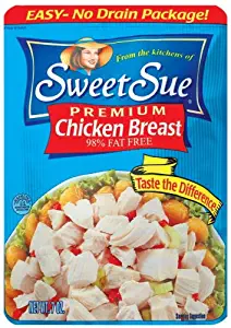 Sweet Sue Premium Chicken Breast, 7-Ounce Pouch (Pack of 6)