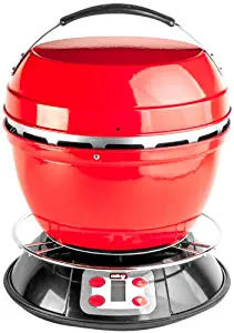 Cook-Air EP-3620RD Wood Fired Portable Grill, Red