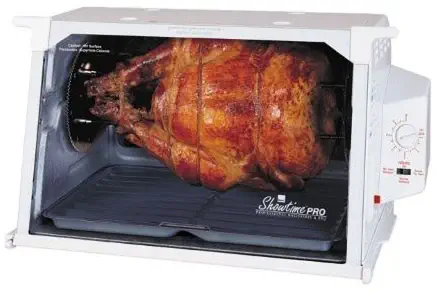 Ronco ST6000WHGEN Showtime Pro Professional Rotisserie and Barbeque Oven, White