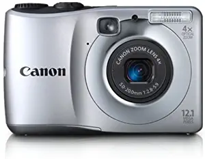 Canon PowershotA1200 12.1 MP Digital Camera with 4x Optical Zoom (Silver) (OLD MODEL)