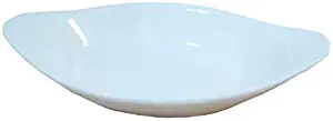 6 Pcs Oval Super White Porcelain Baking Dishes (6.5" x 3.5" (4 oz)) EP09065