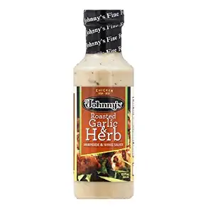 Johnny's Roasted Garlic & Herb Marinade & Wing Sauce, 12 oz (354ml)