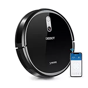 ECOVACS DEEBOT 711 Robot Vacuum Cleaner with Smart Navi 2.0, Systematic Mapping Cleaning, Wi-Fi Connectivity, Ideal for Pet Hair, Carpets, Hard Floor Surfaces, Compatible with Alexa