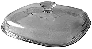 Corning Ware / Pyrex Clear Square Glass Lid ( 9 3/4" Width ) ( A-12-C )